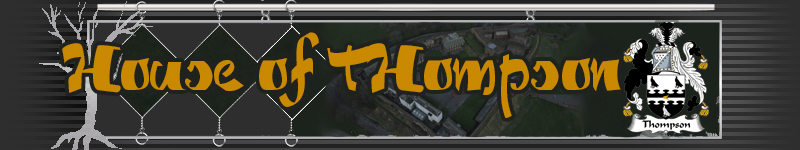 House of Thompson family history header image